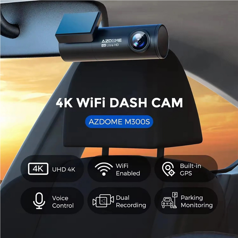 4K Front Rear Dashcam