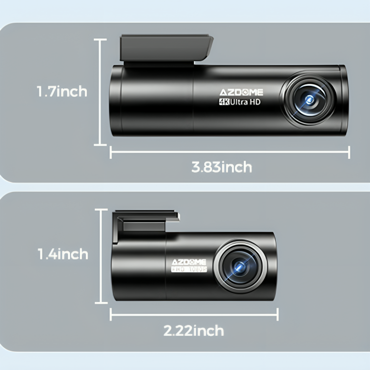 4K Front Rear Dashcam